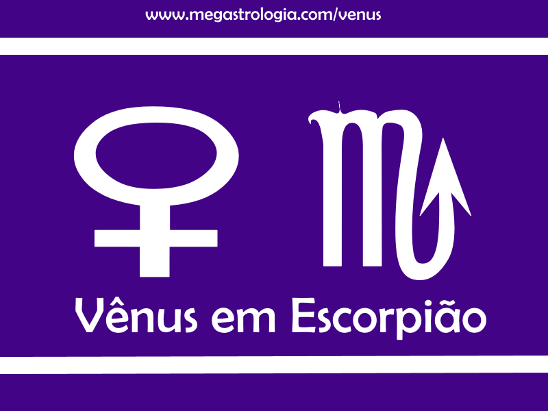 Vênus em Escorpião